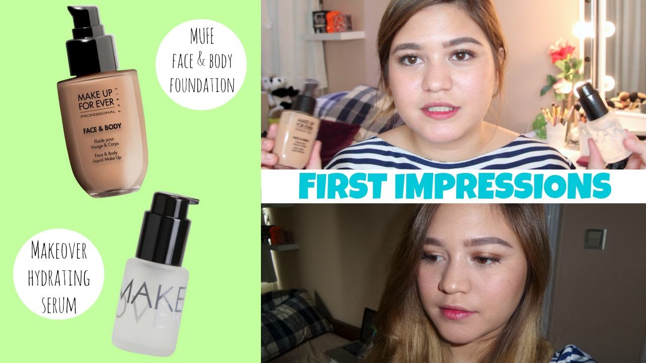 First impressions MUFE & Makeover | SarahAyu
