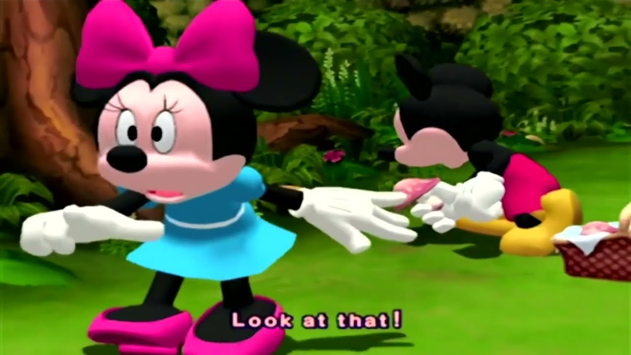 Disney's Hide & Sneak [Gamecube] - Mickey Mouse/Minnie Mouse Cutscenes