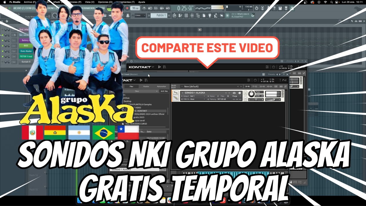 Kontakt8 Grupo Alaska 2 Nki ( Temporal Gratis )