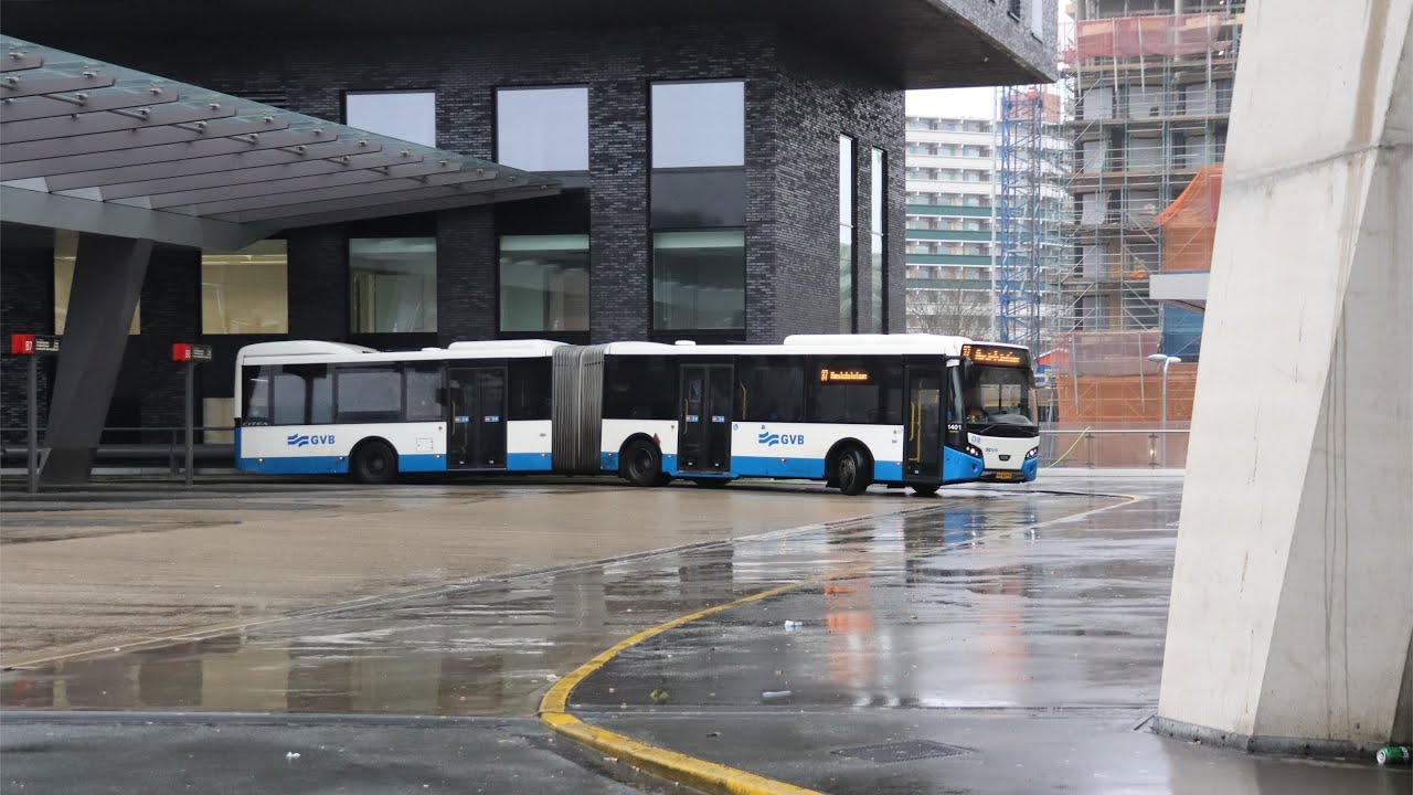Amsterdam (Station Noord) (Bus; GVB) (20220131) (Slide show)