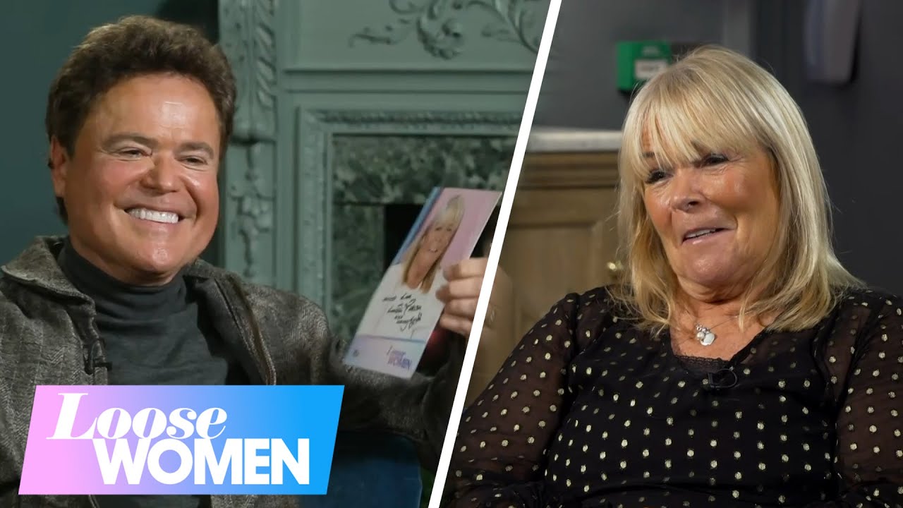 Linda Is Left Blushing After Interviewing Showbiz Legend Donny Osmond | Loose Women