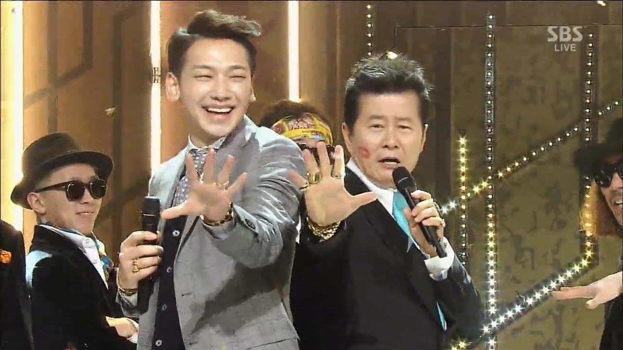 Non-Tae Jin, взрывная сцена без призрака @ популярный Inkigayo 140126
