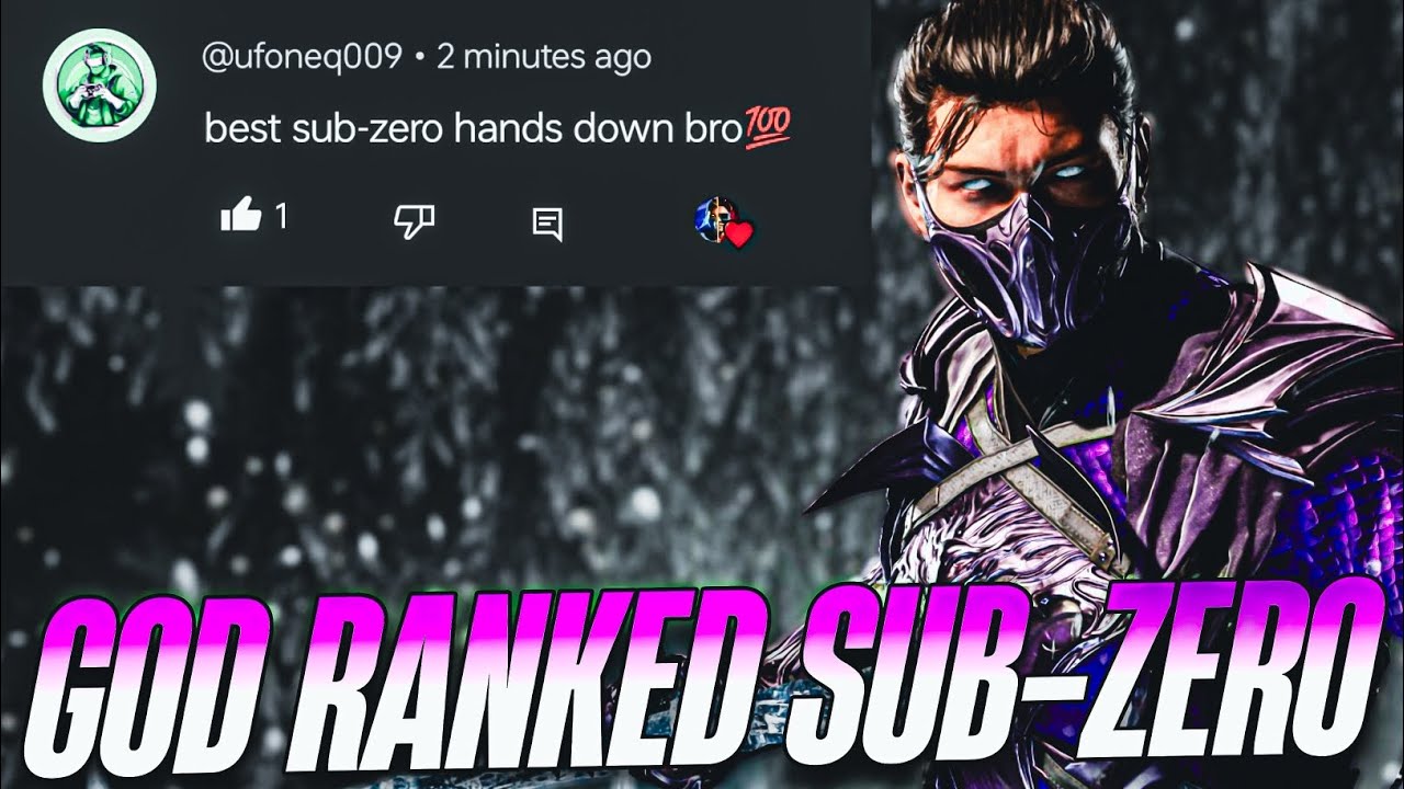 This Is What GOD RANKED Sub-Zero Action Looks Like In Mortal Kombat 1