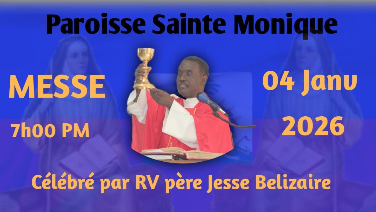 04 Janvier 2026 Solennité De Le piphanie du Seigneur célébre par Rv père Jesse Belizaire