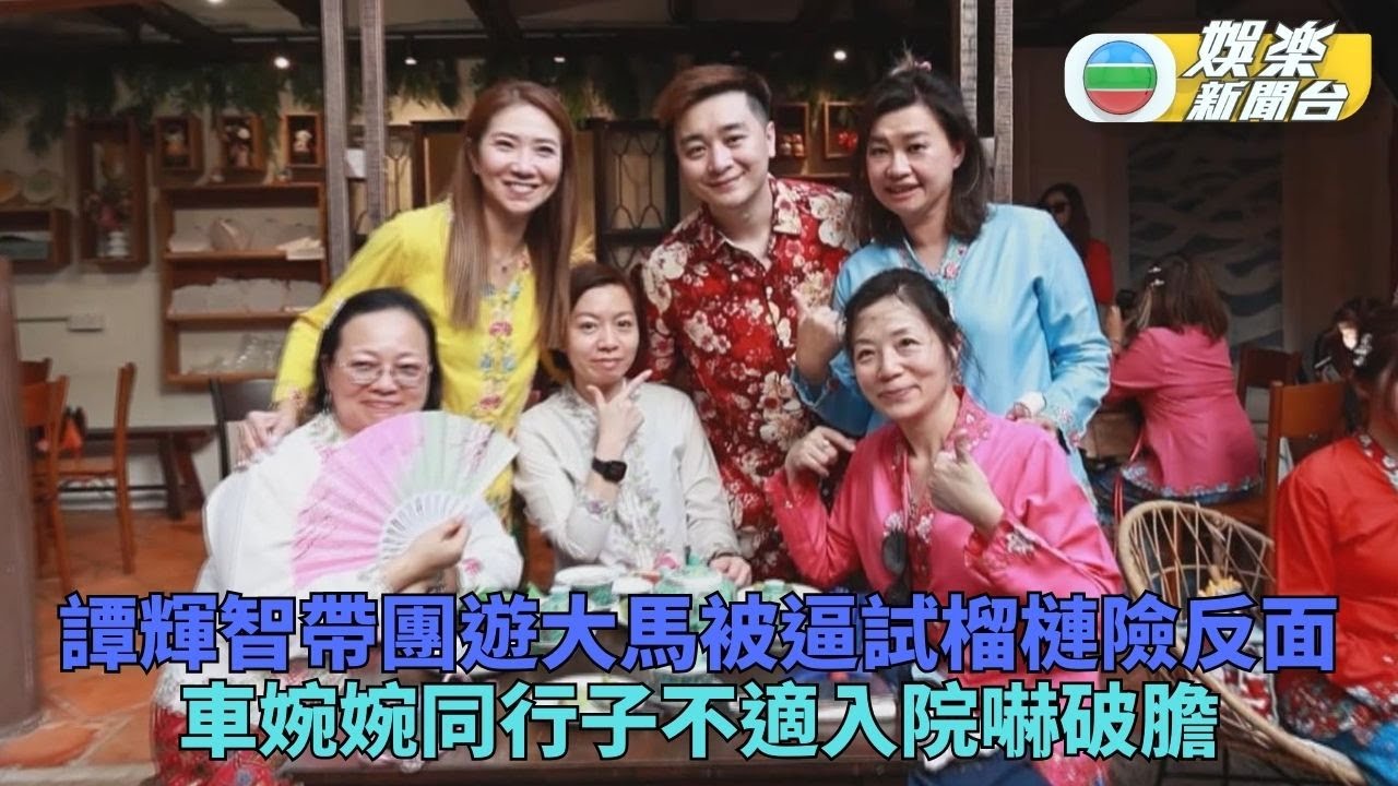 譚輝智被迫食榴槤險反面 車婉婉難忘囝囝生病急入院