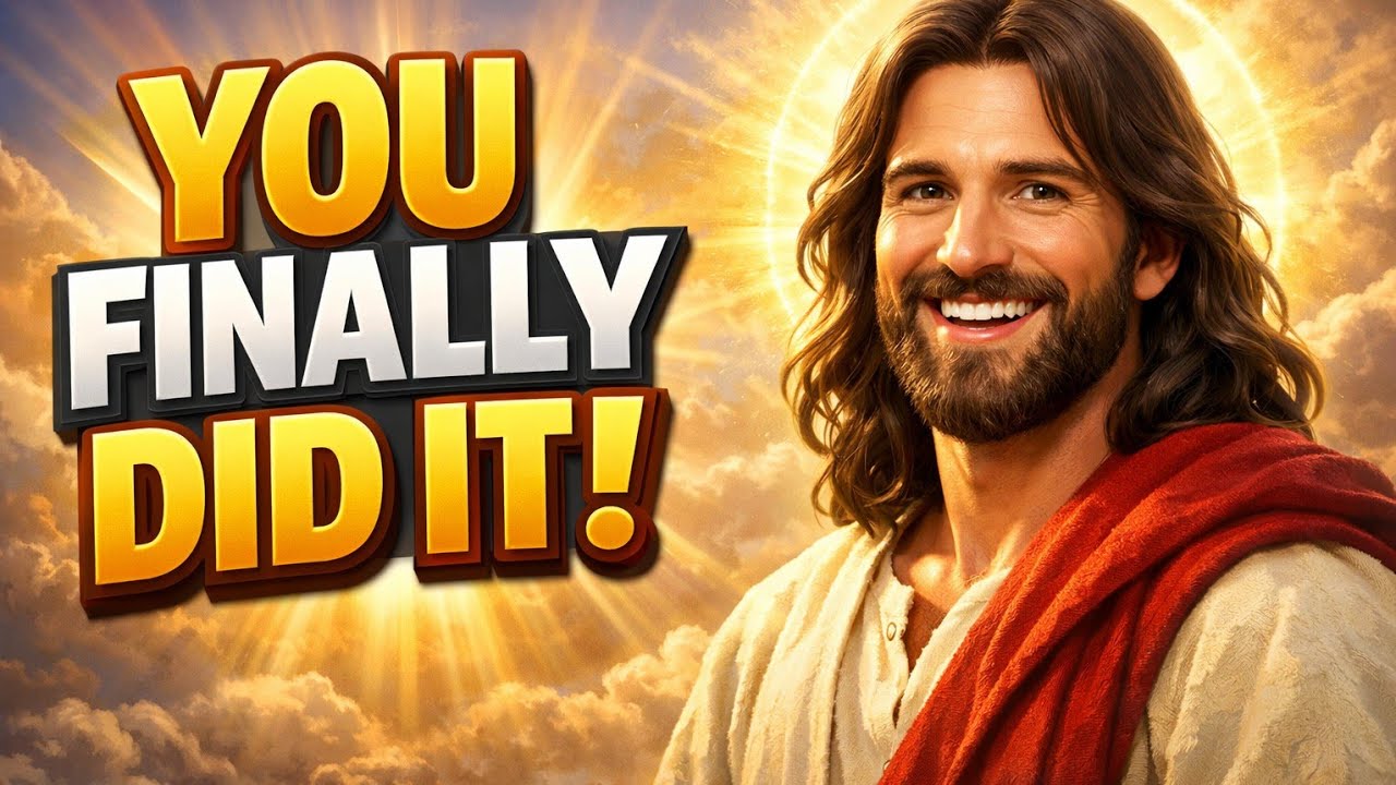 👉 “YOU FINALLY DID IT! Heaven Is Celebrating Your Breakthrough | Jesus Message”