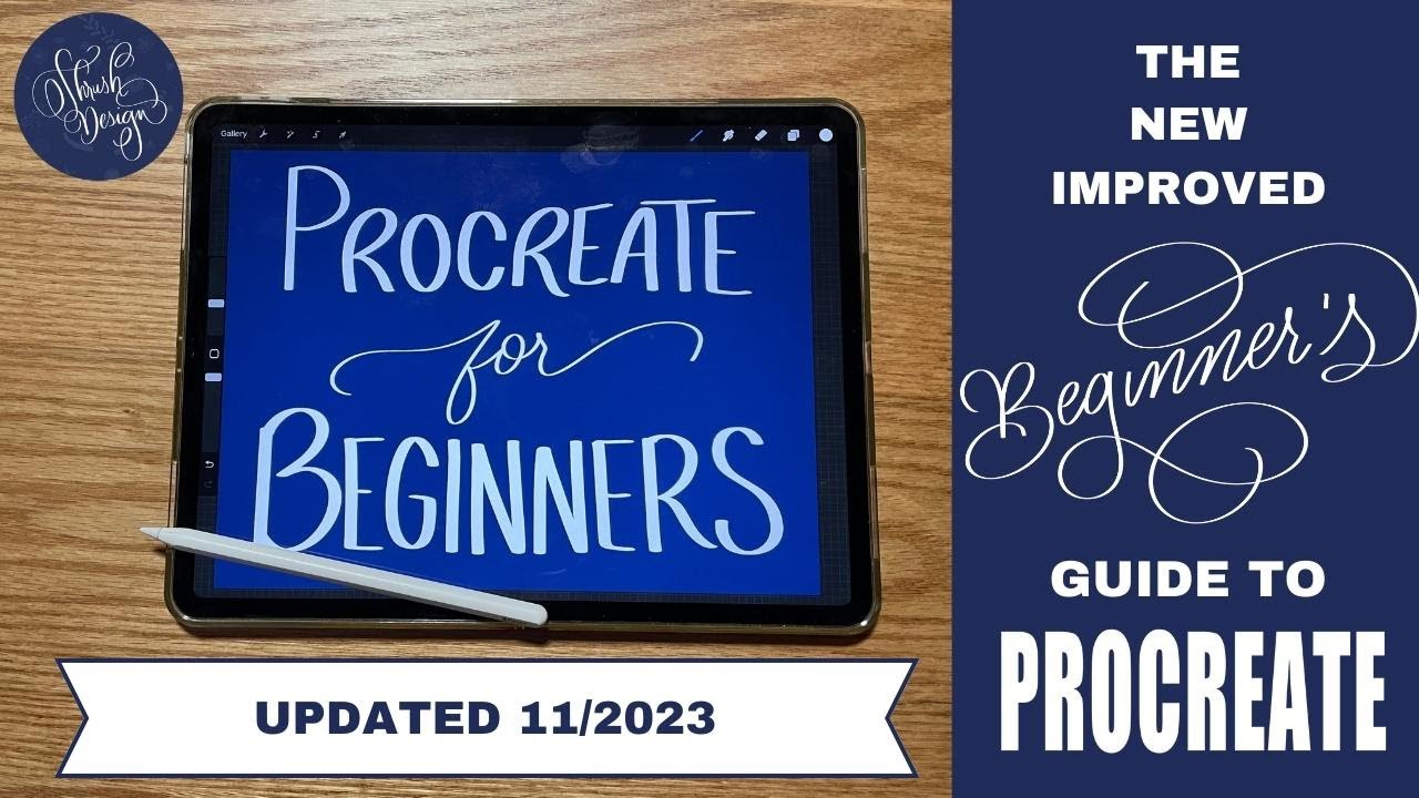 INTRO TO PROCREATE VIDEO | PROCREATE FOR BEGINNERS | PROCREATE QUICK TIPS | PROCREATE GESTURES