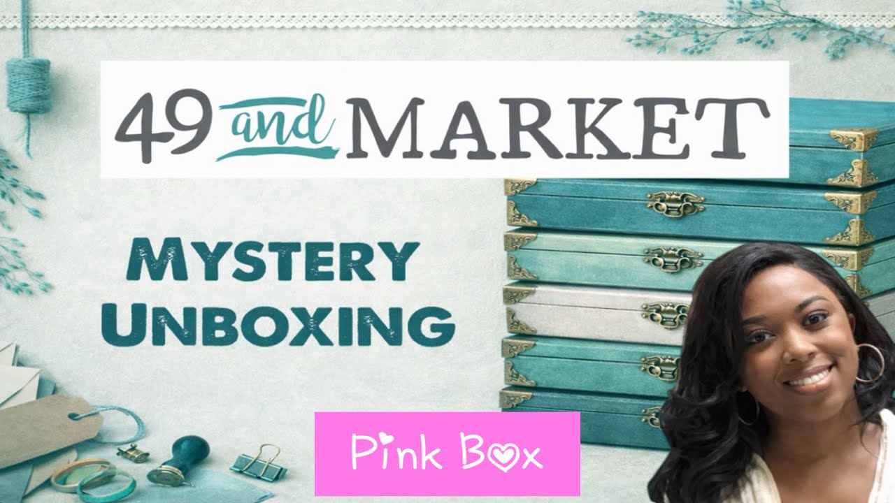 49 & Market Mystery Box Series | PINK Box Unboxing | Kreative Kreations 
