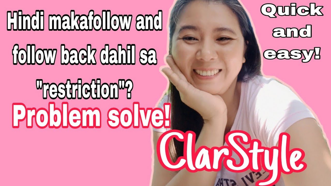 Hindi maka follow and follow back dahil sa restriction? problem solve! #trending #restrictions
