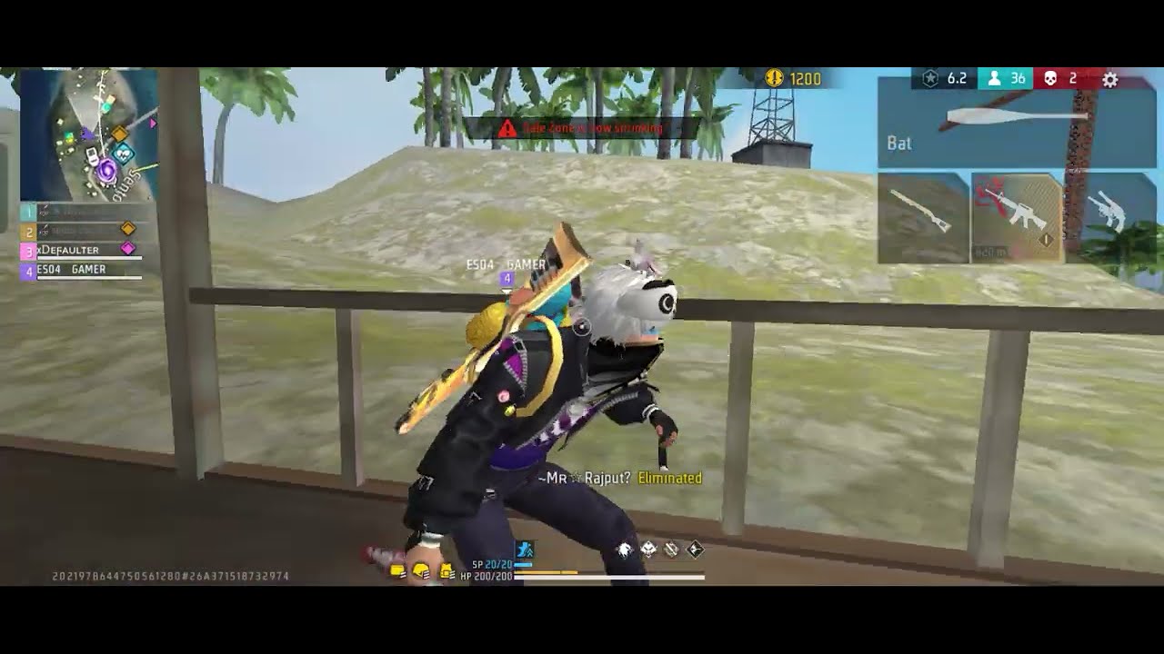 ES04 GAMER Eliminated War 77(M249-X)