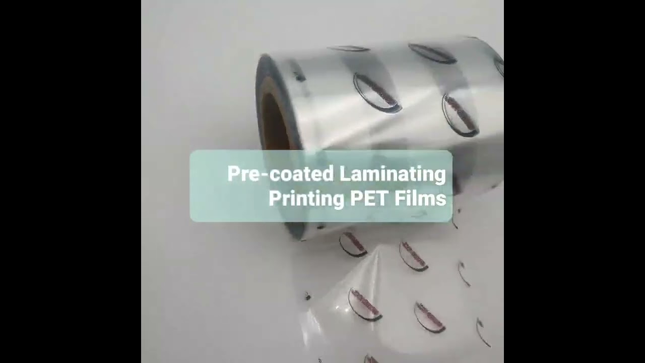 Clear Pre-coated Laminating Heat-sealable PET Films