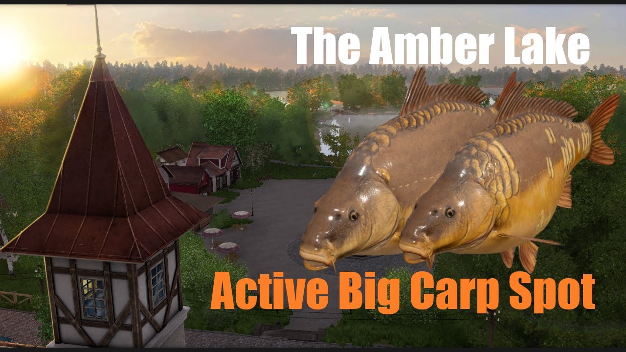 RF4 The Amber Lake. Active Big Carp Spot!