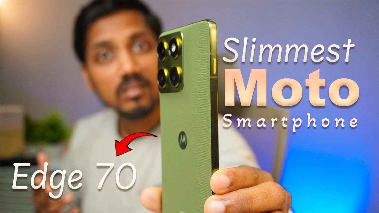 Slimmest Moto Phone எப்படி இருக்கு? 😎💥 Moto Edge 70 Detailed Review in Tamil 🤩🔥🔥