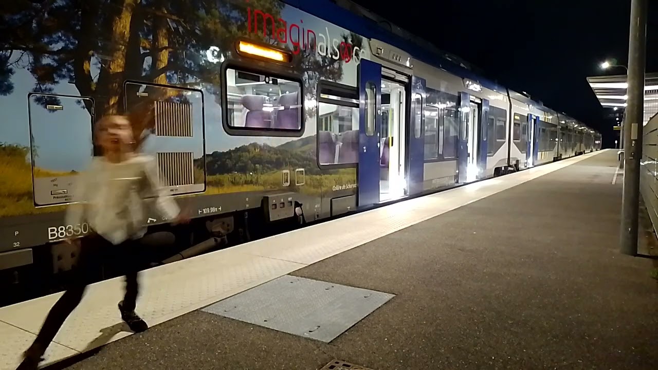 Le retour du même TER RÉGIOLIS,à Mertzwiller,21:48.