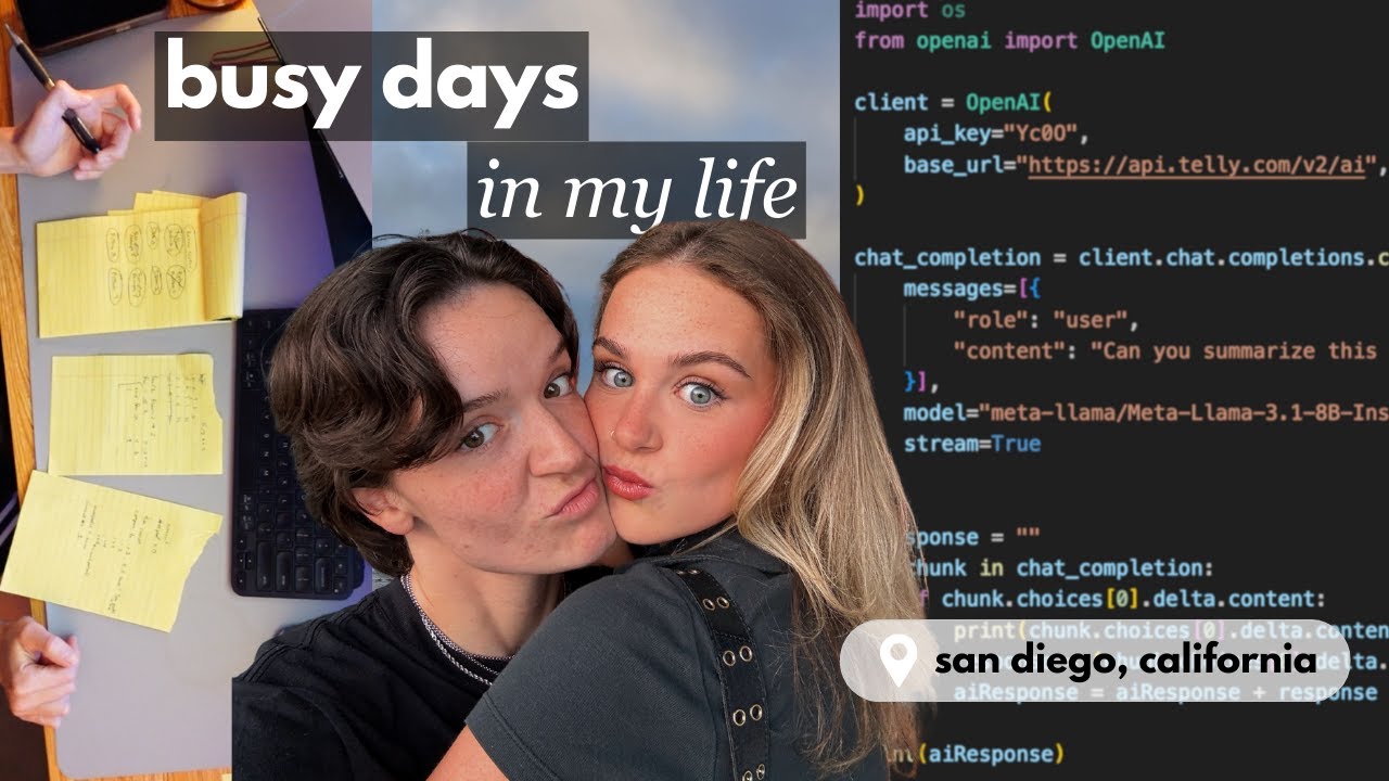 a week in my life as a full time masc lesbian and content creator lol