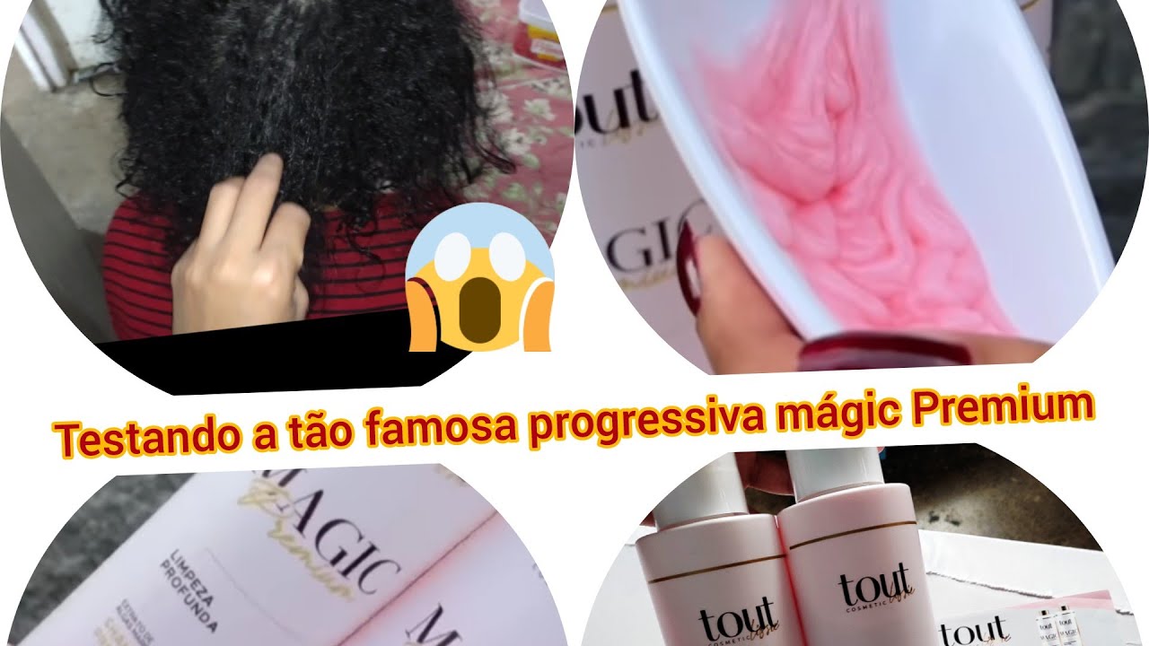 resultado da progressiva Tout lisse cosmetic... no cabelo da minha mãe ❤️🙏