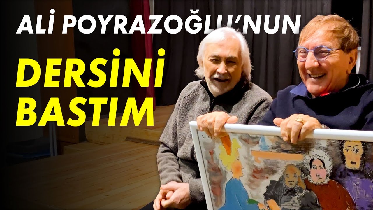 Müjdat Gezen Ali Poyrazoğlu' nun Dersine Konuk Oldu | Müjdat Gezen ile Bizim Ev