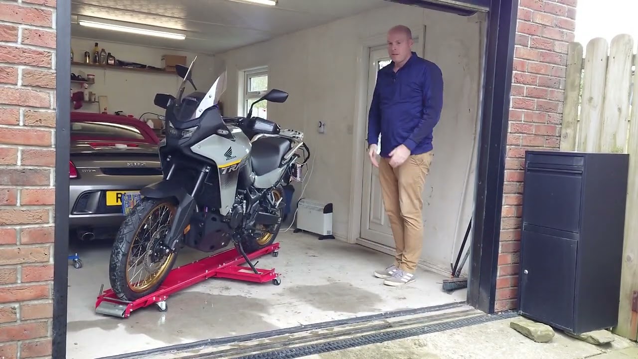 Sealey motorcycle dolly demo
