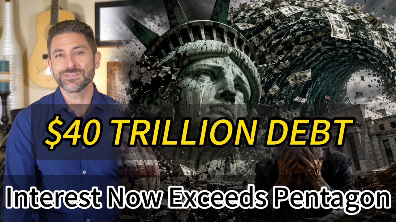 US Debt Hits $40 TRILLION: Why America Isn&rsquo;t Panicking (But the World Should Be). #NationalDebt