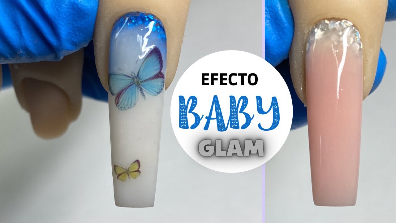 EFECTO BABY GLAM| paso a paso para principiantes 💙🦋