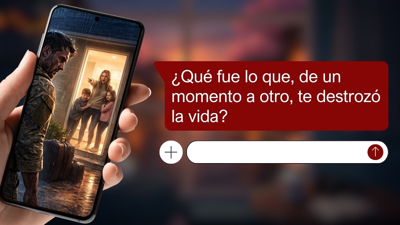 ¿Qué fue lo que, de un momento a otro, te destrozó la vida?