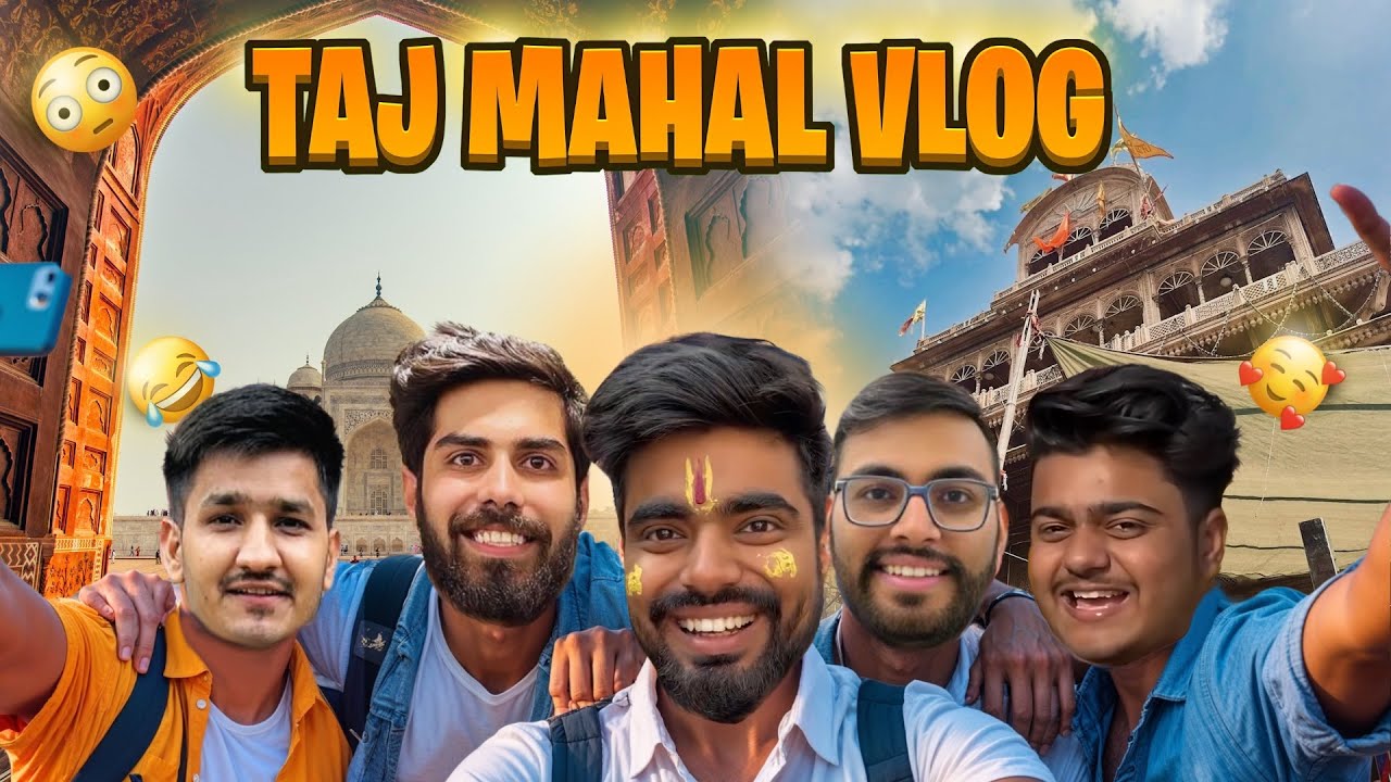 TAJ Mahal Vlog 😍
