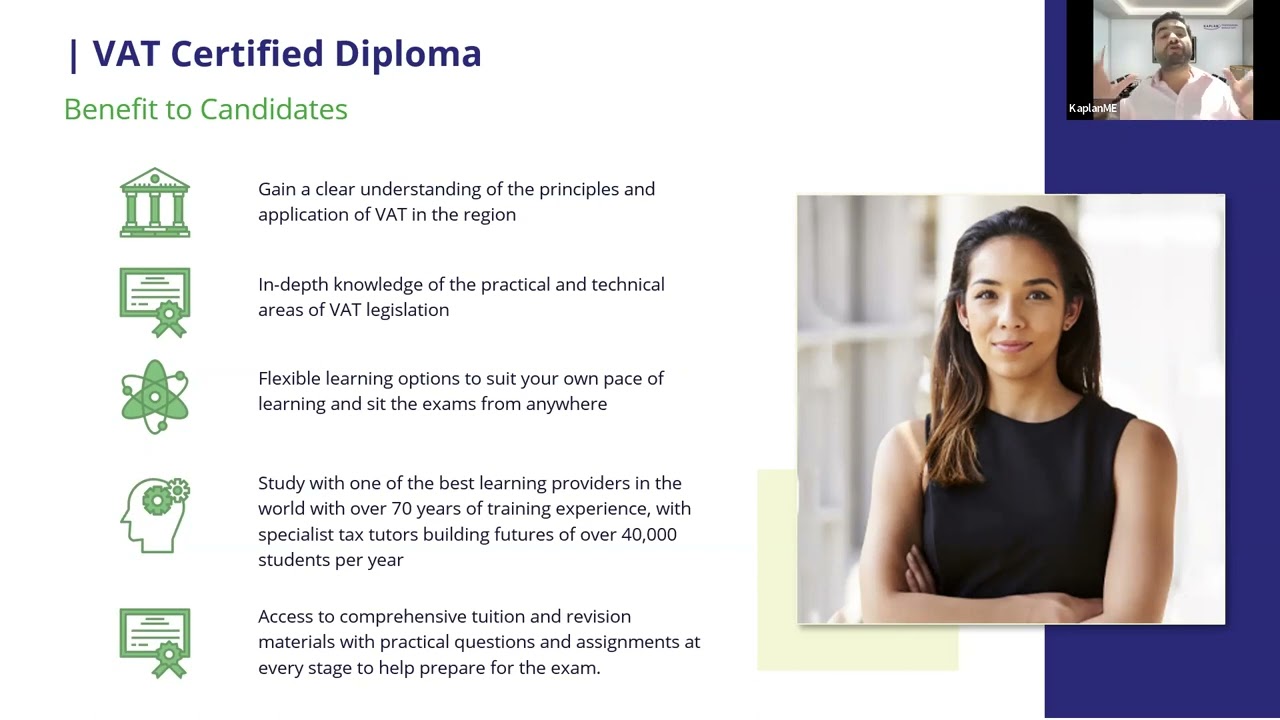 All you need to know about the Middle East VAT Diploma: Webinar