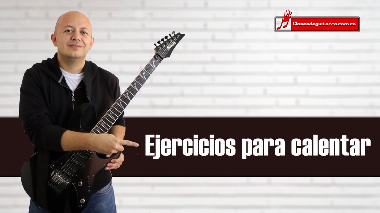Seis ejercicios para calentar antes de comenzar a tocar guitarra