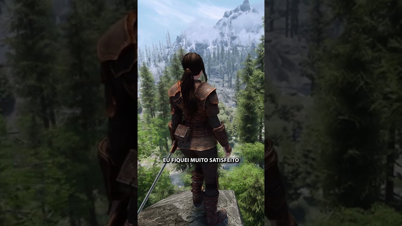 Instalei 318 mods no Skyrim e olha como ficou!