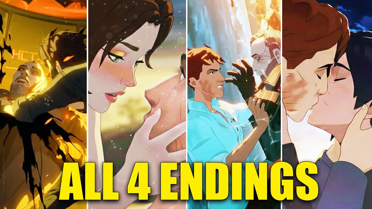 Dispatch All 4 Endings (Invisigal vs. Shroud, Chose Blazer, Robert vs. Shroud, Chose Invisigal)