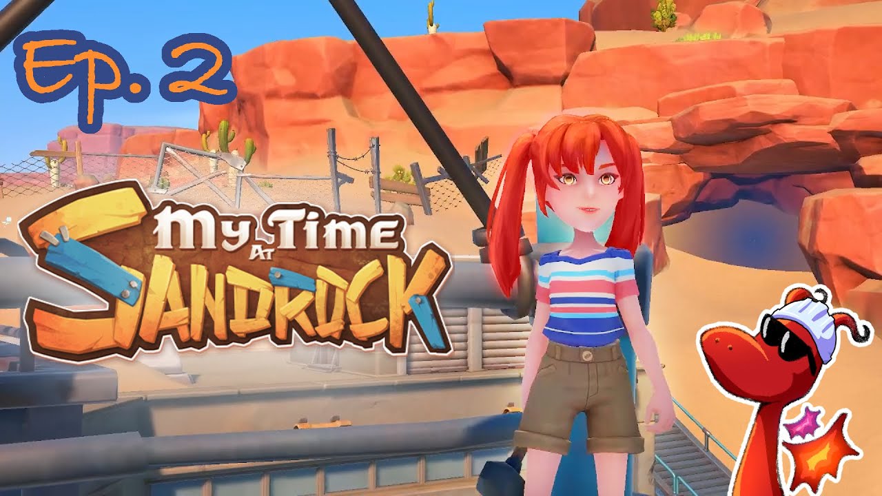 Fixing the Crane Lift! 🏗 ⚒ || Let's Play - My Time at Sandrock || Episode 2