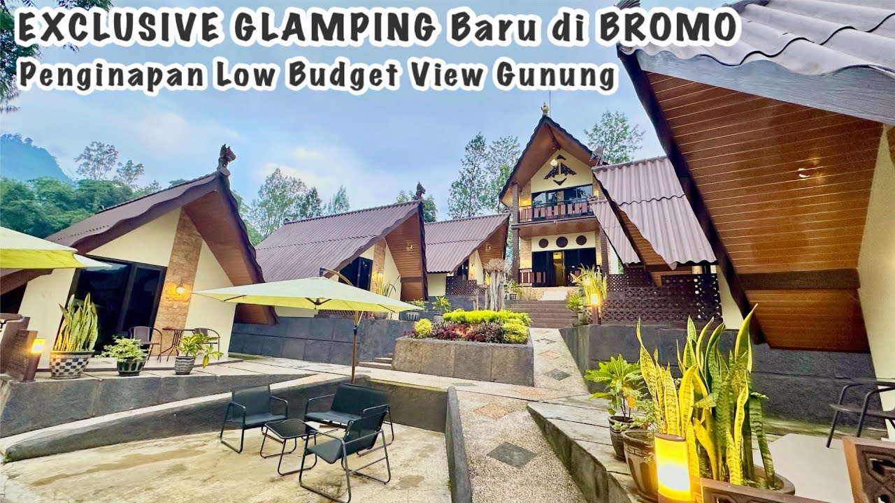 BAGUS BANGET GLAMPINGNYA.. !!! Penginapan BARU di BROMO || BIKIN BETAH KAMAR BERSIH & SUPER AESTETIK