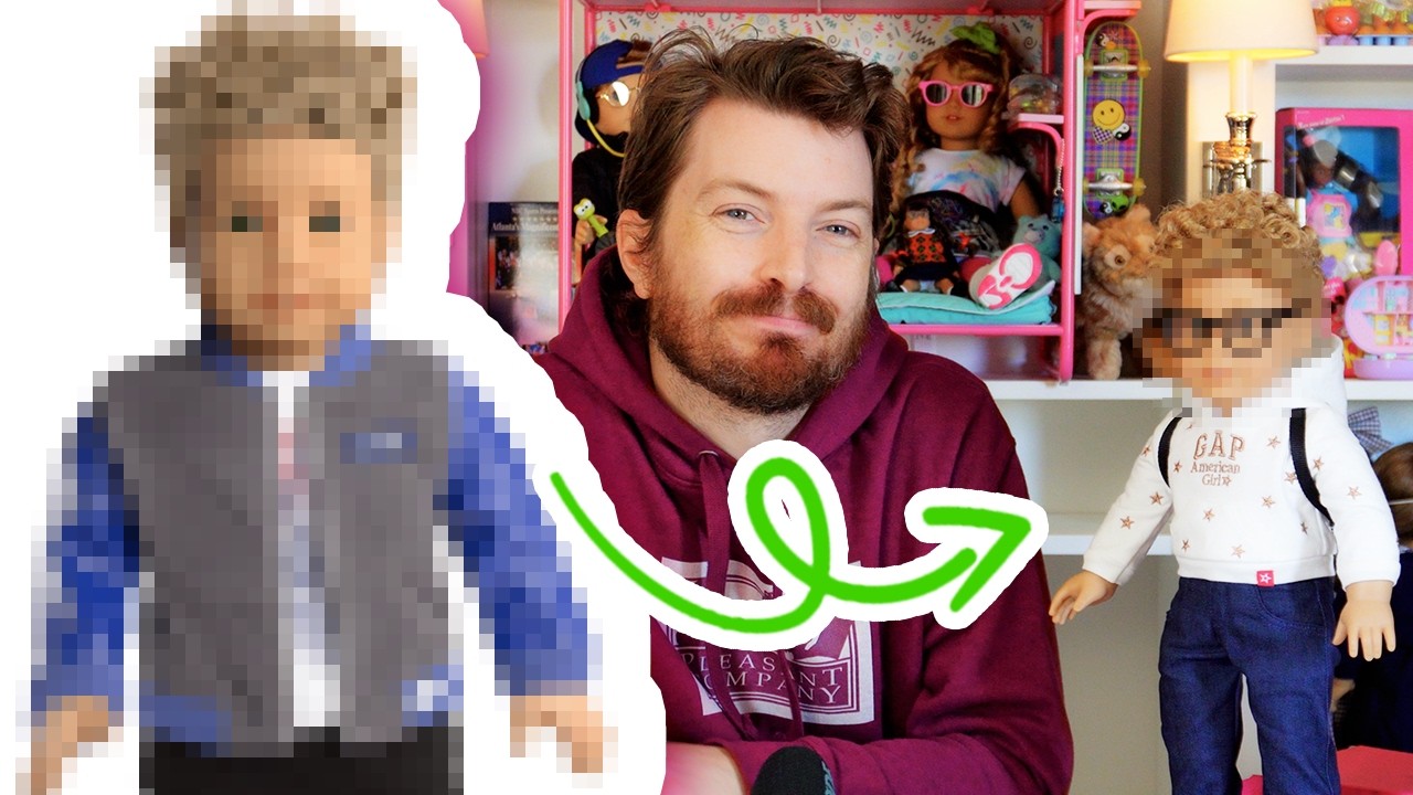 Unboxing a Rare American Girl CYO Doll (Create Your Own, Light Skin Addy Mold)