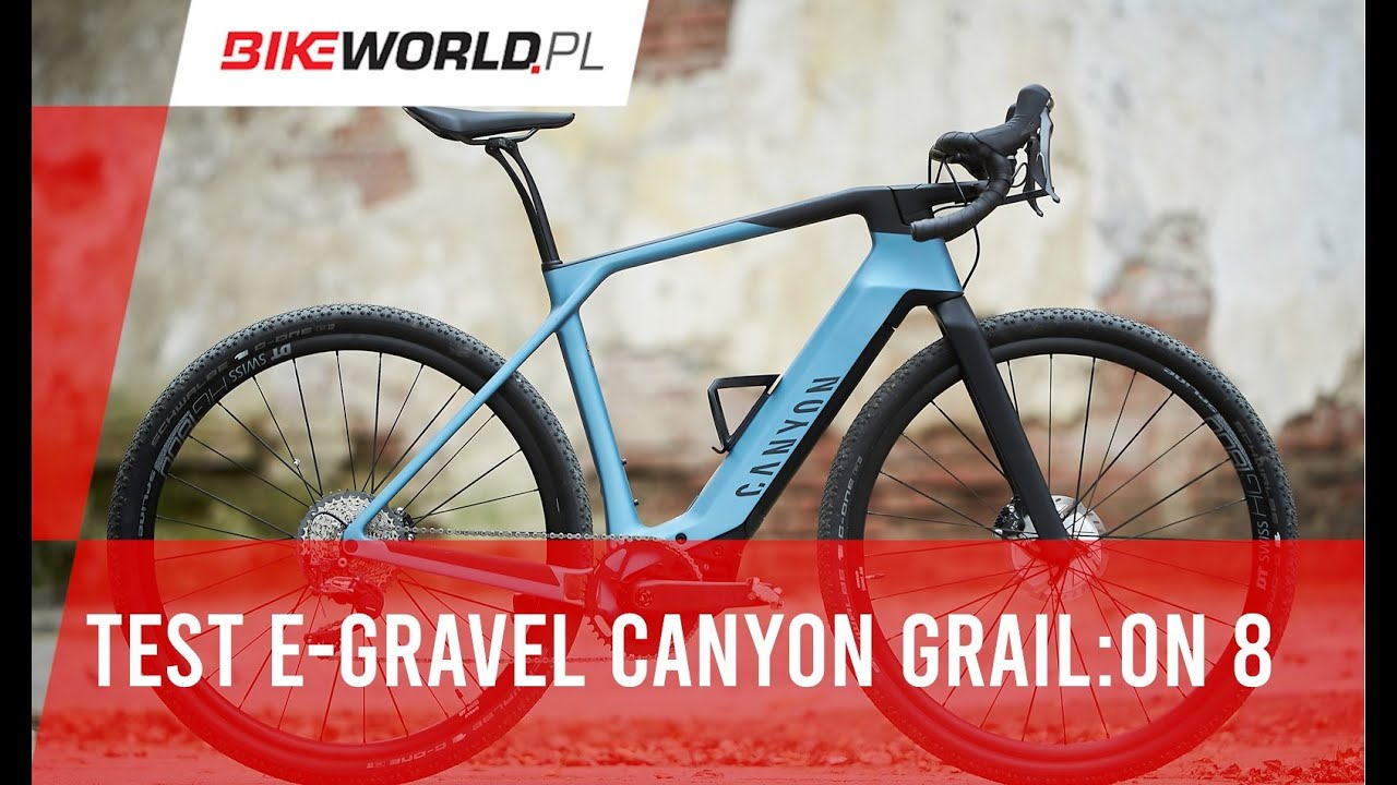 Test: Elektryczny gravel Canyon Grail:ON 8.0 (2021) [ENG CC]