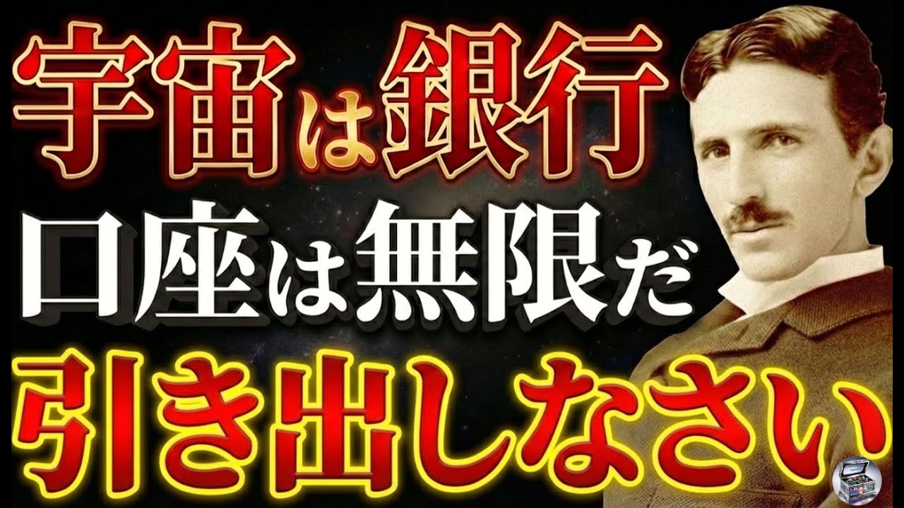 【※99％は知らない】無限に引き出せ、あなたの口座はすでに開設されている――ニコラ・テスラが明かす