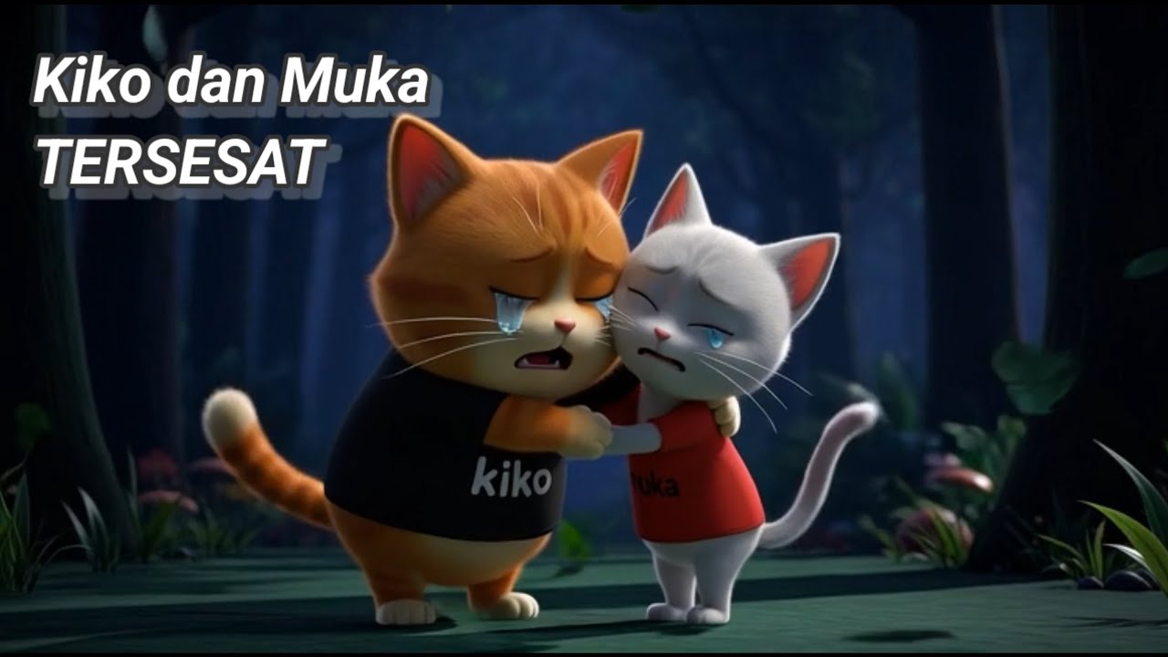 Kiko dan Muka Tersesat Dalam Hutan - Film Animasi @putikkenangachannel 