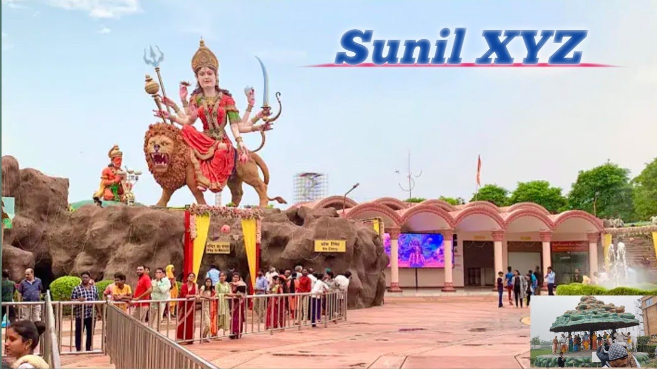 😱 Monster Murti🙀 Durga Mata Mandir Virndavan   🙏🏻 Biggest of Murti In Barsana.....😱