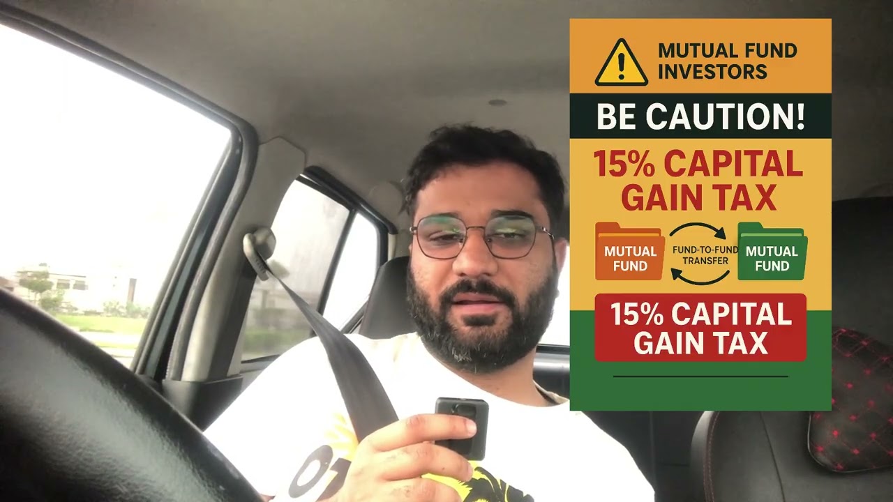 ⚠️ 15% Capital Gains Tax on Mutual Fund Transfers | Pakistan F2F Warning! #mutualfunds #etf #psx