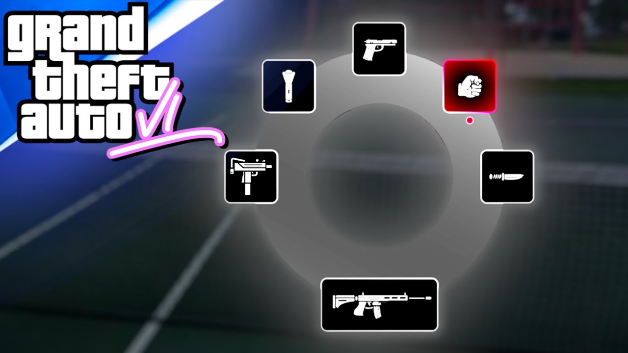 GTA 6 Leaked Weapon Wheel