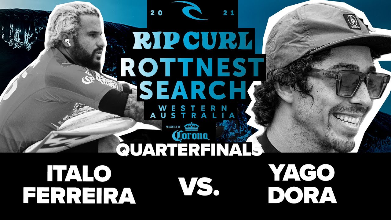 Italo Ferreira vs. Yago Dora HEAT REPLAY Rip Curl Rottnest Search Quarterfinals