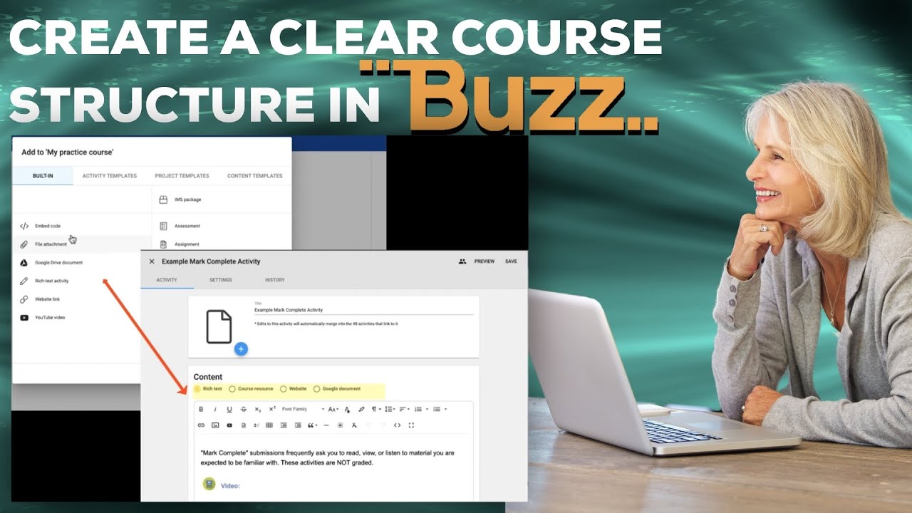 How to Build Course Structure in Buzz LMS — Organize & Add Activities Like a Pro! (For Authors)