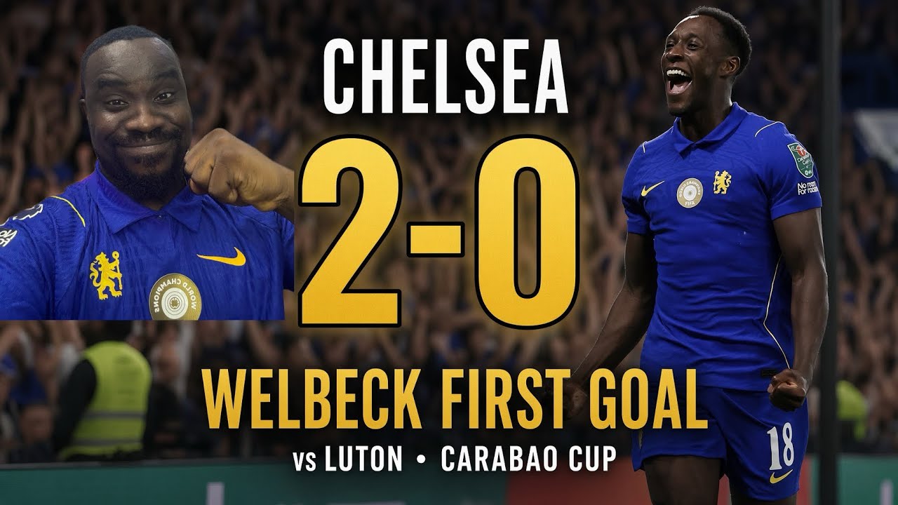 WELBECK FIRST CHELSEA GOAL! BARCO WAS UNREAL 😱 Chelsea 2-0 Luton Review