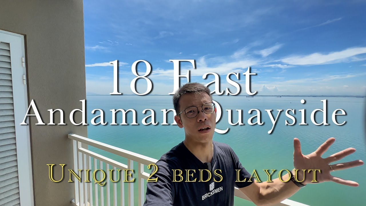 【18 East at Andaman Quayside】 2 Bedrooms Seafront Apartment in Seri Tanjung Pinang, Penang