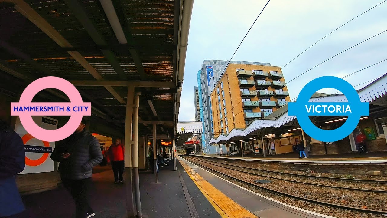London Underground - Liverpool Street To Walthamstow Central Via Kings Cross