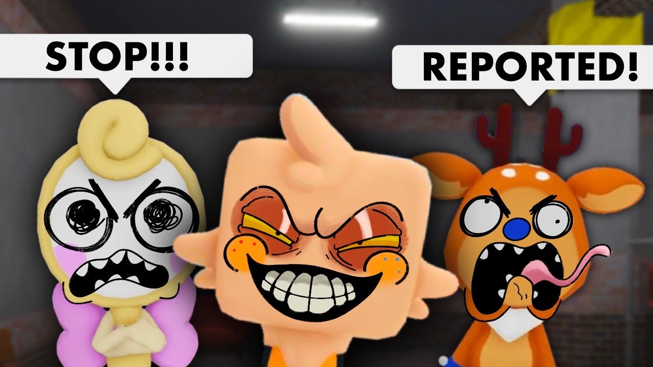 TROLLING as GOOB in Dandy's World (Part 7) - ALMOST GOT BANNED!!!