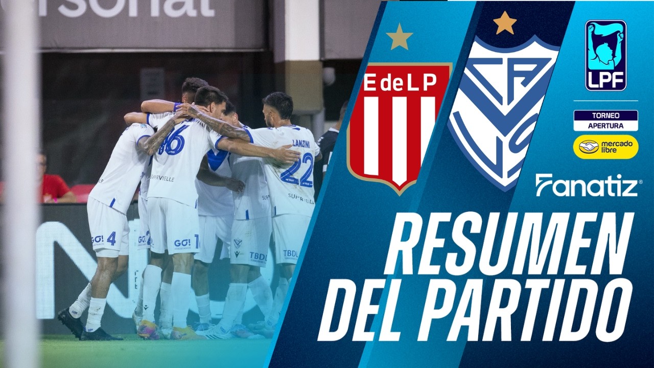 Estudiantes de La Plata vs Vélez Sarsfield (0-1) - Resumen del Partido | #TorneoApertura2026
