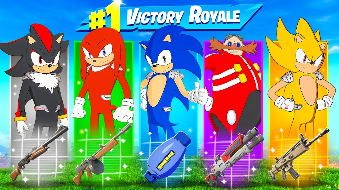 Челлендж со случайным Sonic!