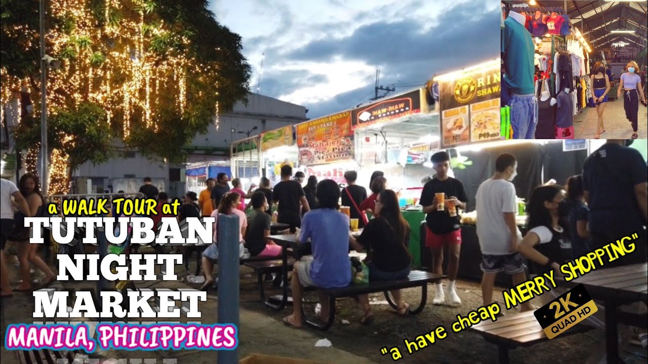 walk tour at the NEW TUTUBAN NIGHT MARKET, Divisoria, PHILIPPINES | Have a merry cheap buying here!