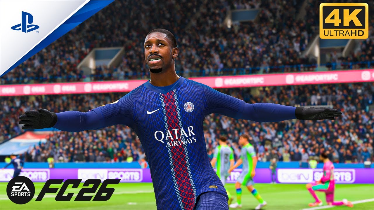FC 26 - PSG vs Manchester City | PS4 Pro Gameplay