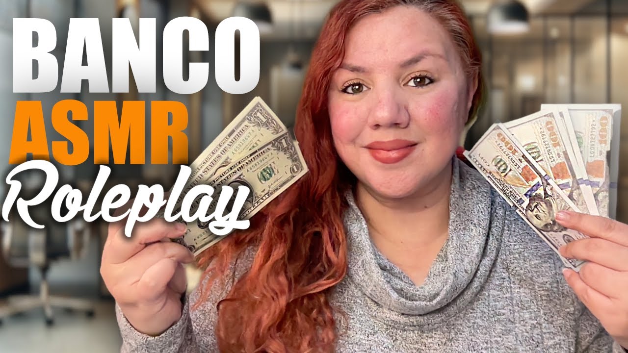 🌙 ASMR Roleplay Cajera de BANCO para Dormir
